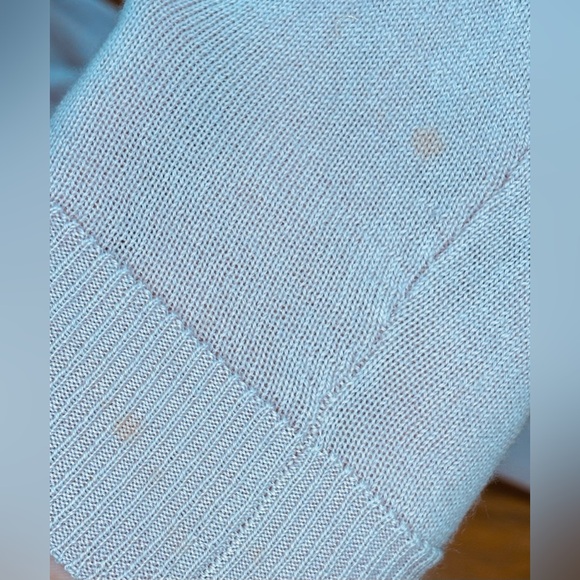 Lululemon Tied To You Misty Pink Sweater Size 10 Needs Hole Repaired - Picture 12 of 12